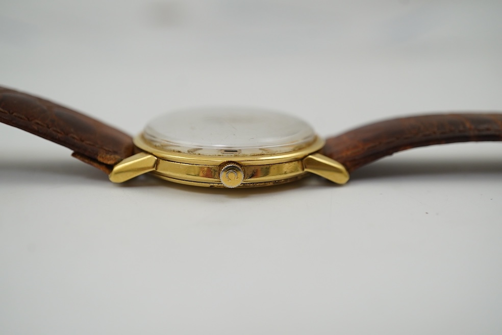 A gentleman's 1960's 18ct gold Omega Seamaster Automatic wrist watch